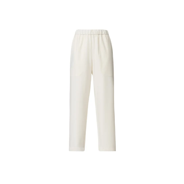 Fabiana Filippi Techno Tailoring Trousers in Butter
