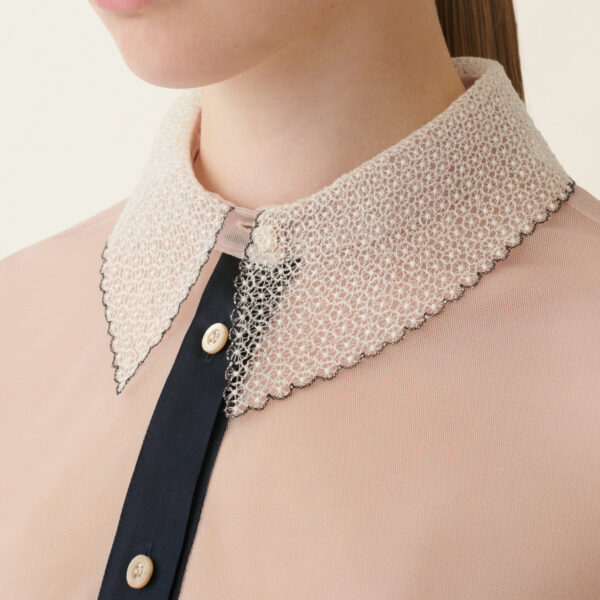 Tulle Shirt in Cachà - Image 6