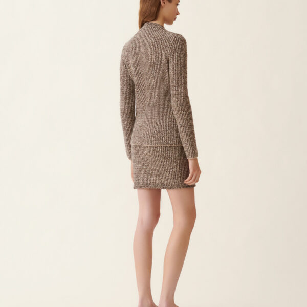Tweed Jacket in Ebony