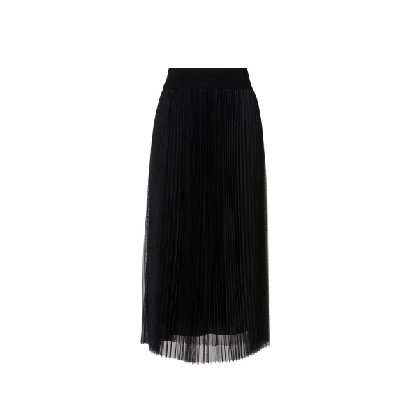 Fabiana Filippi Wide Tulle Skirt in Black