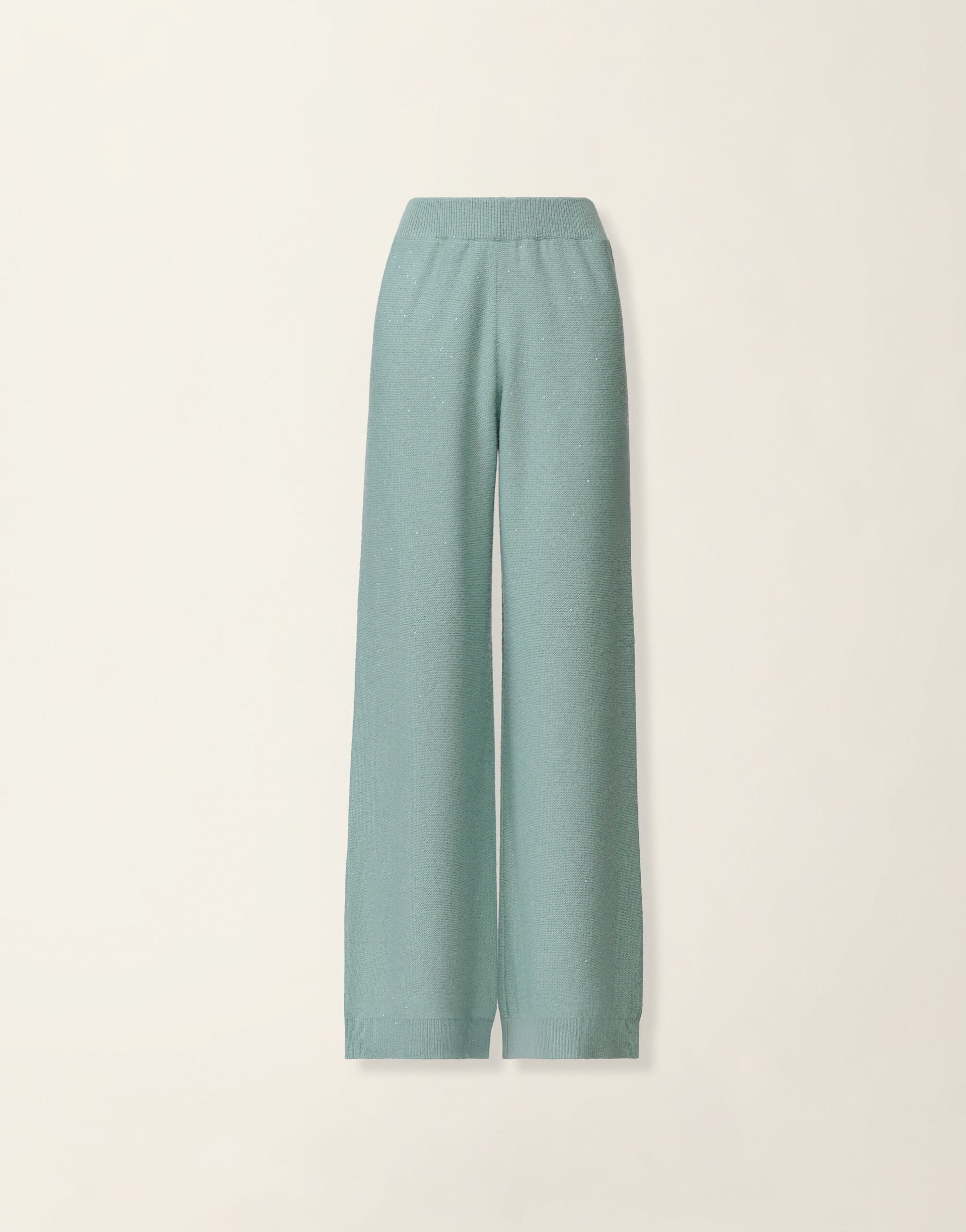 Fabiana-Filippi-Wool-and-Silk-Trousers-with-Sequins-in-Green Fabiana Filippi