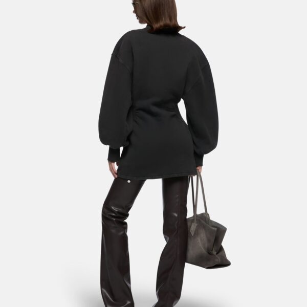 Attico faded black dress