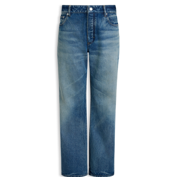 Alaïa Flare Denim Jeans - ALAÏA Pants - Laser Cut Luxury - Shop at Coveti