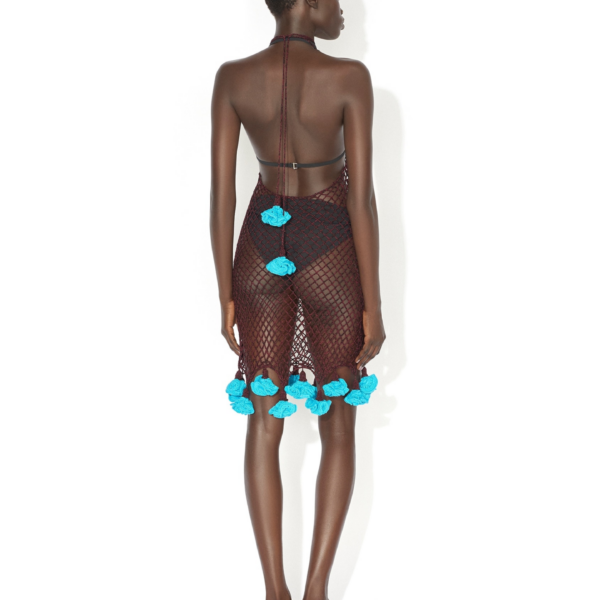 Alaïa Floral Crochet Dress - ALAÏA Dresses - Laser Cut Luxury - Shop at Coveti