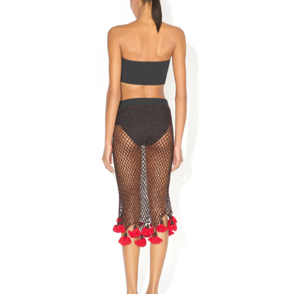 Alaïa Floral Crochet Skirt - ALAÏA Skirts - Laser Cut Luxury - Shop at Coveti