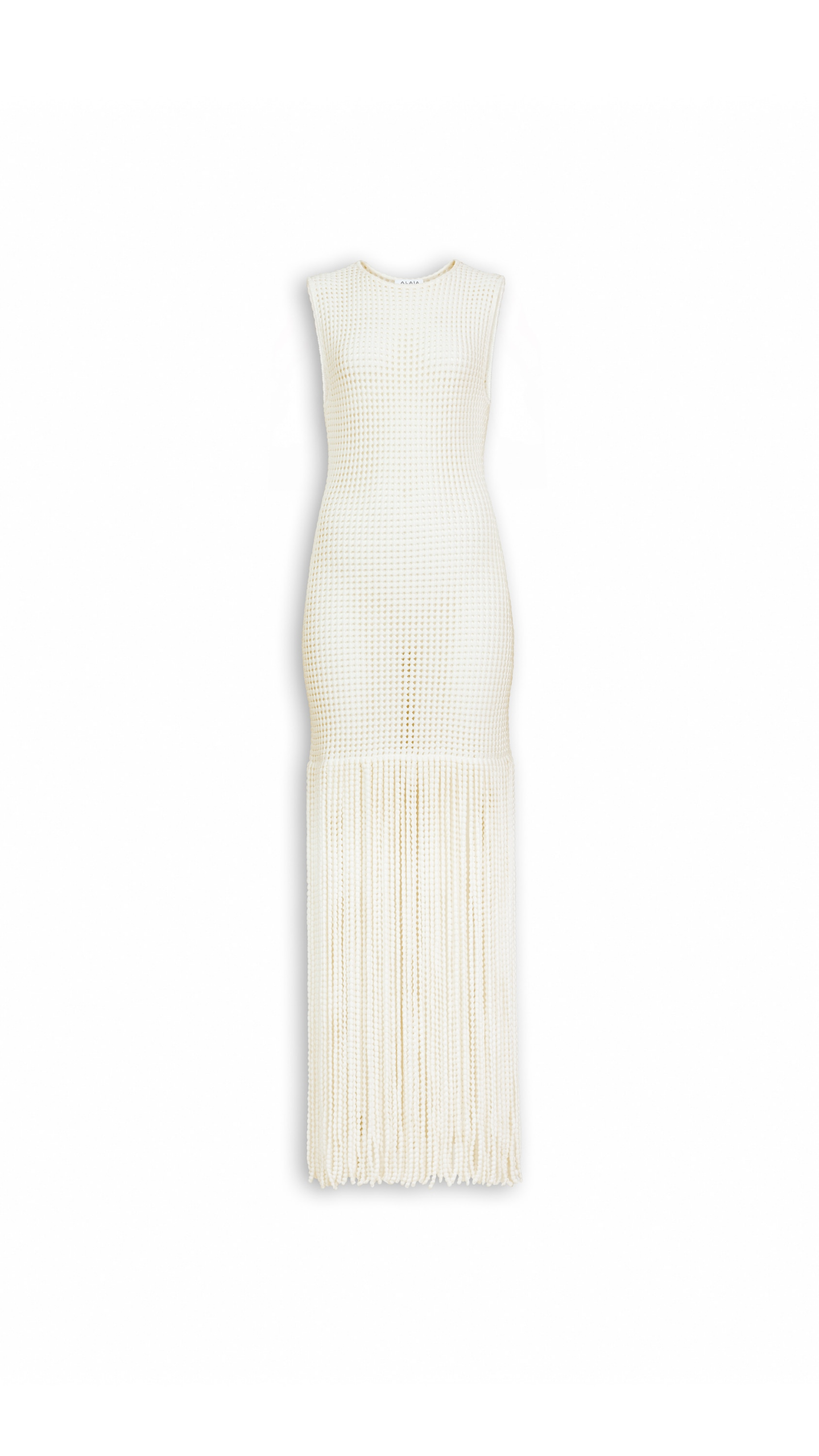 Alaïa Fringed Beaded Knit Dress - ALAÏA Dresses - Laser Cut Luxury - Shop at Coveti Alaïa Fringed Beaded Knit Dress - ALAÏA Dresses - Laser Cut Luxury - Shop at Coveti