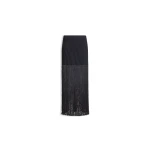 Alaïa Fringed Tube Skirt - ALAÏA Skirts - Laser Cut Luxury - Shop at Coveti