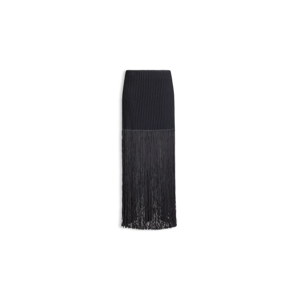 Alaia Fringed Tube Skirt