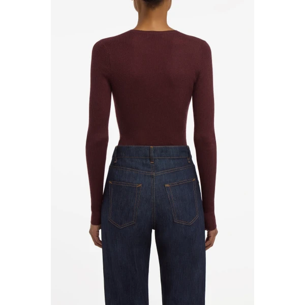 Bordeaux cardigan