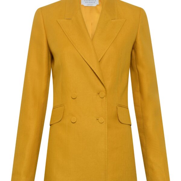 sustainable luxury blazer
