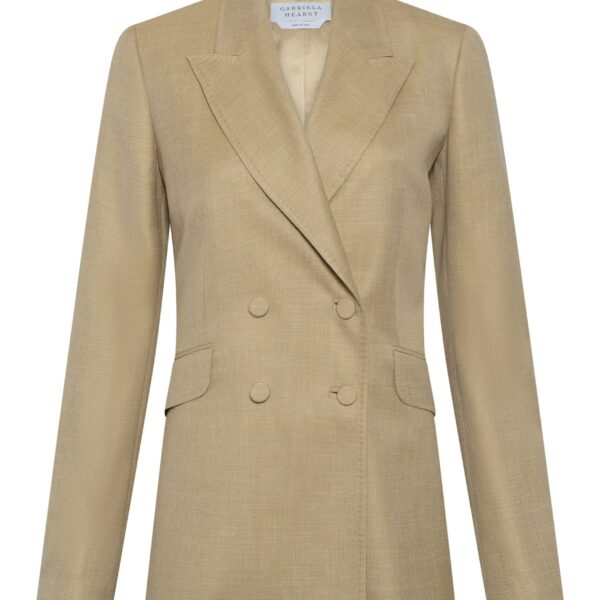 sustainable luxury blazer