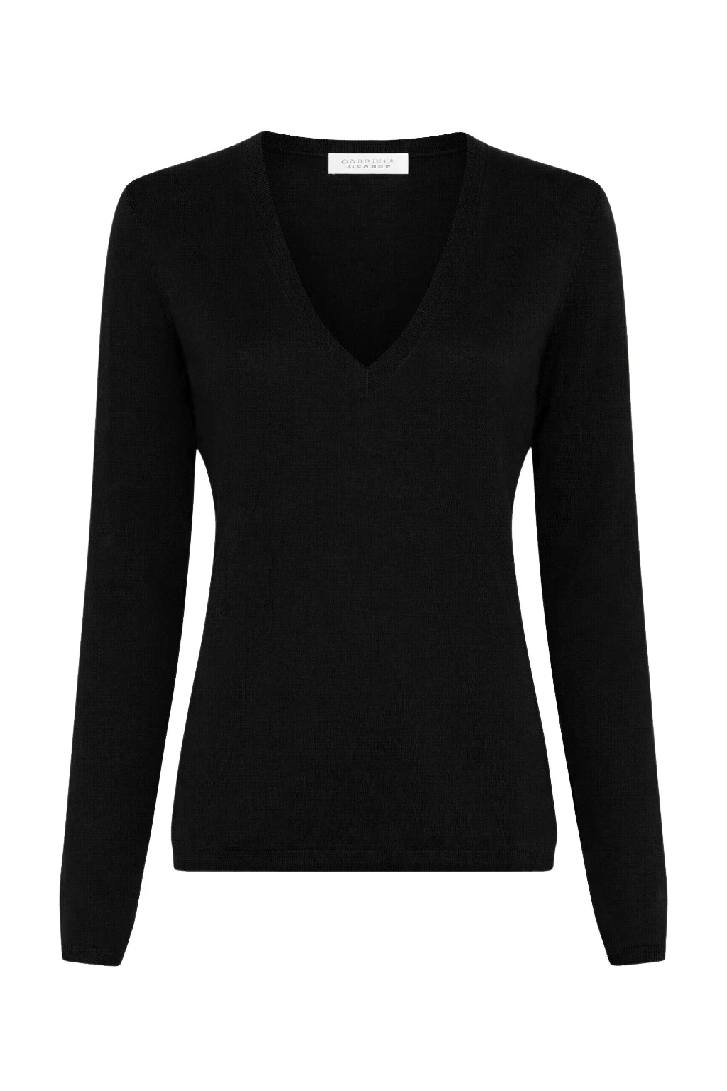 Gabriela-Hearst-Clementia-Knit-V-Neck-Sweater-in-Black-Cashmere-Silk38368_nobg Gabriela Hearst
