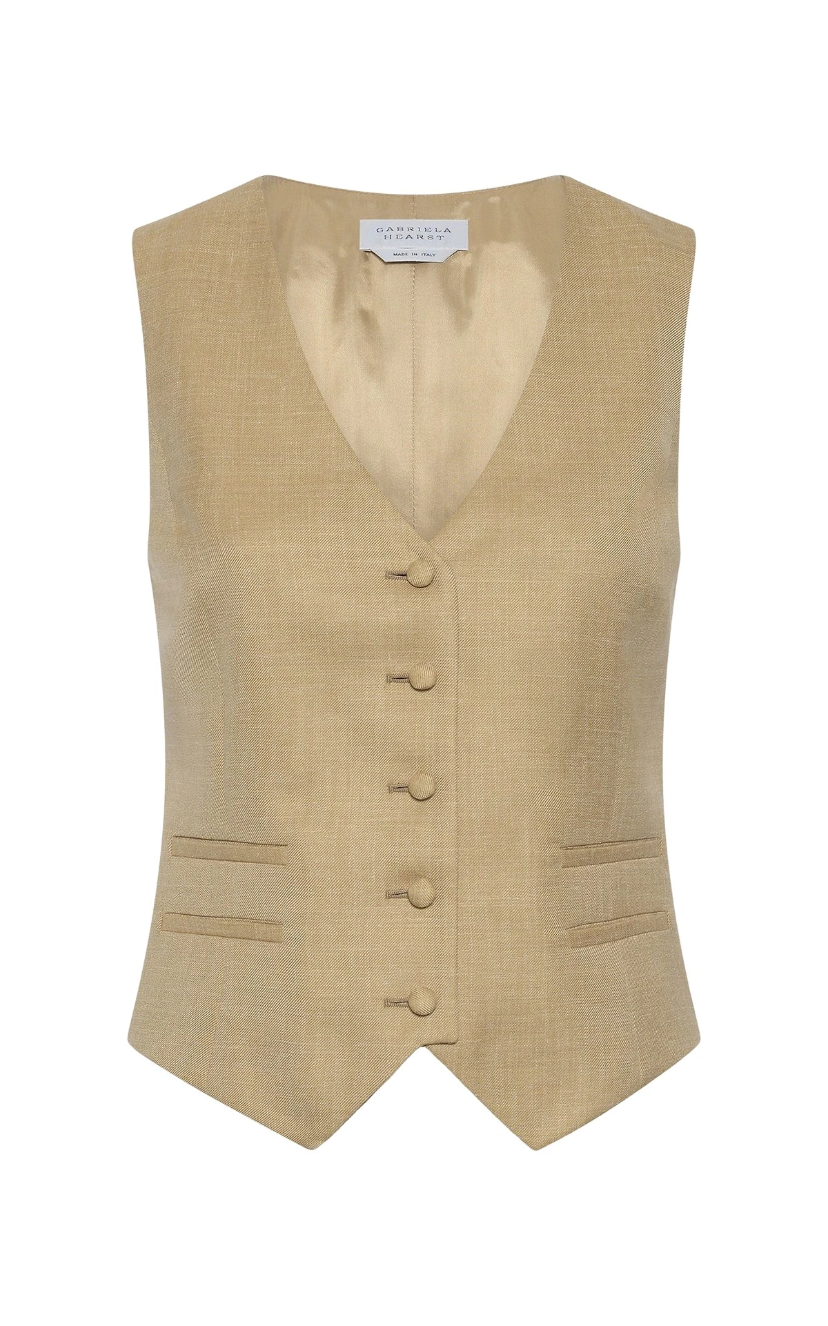 Gabriela-Hearst-Coleridge-Vest-in-Hay-Virgin-Wool-Silk-with-Linen38509_nobg Gabriela Hearst