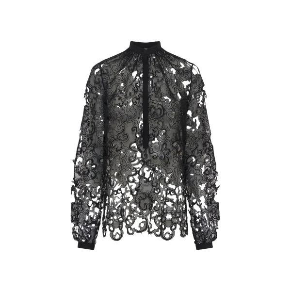 sustainable luxury blouse