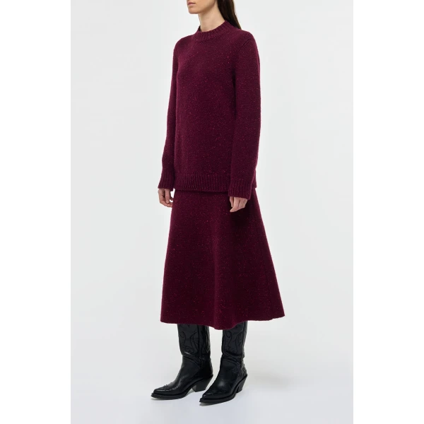 Bordeaux knit