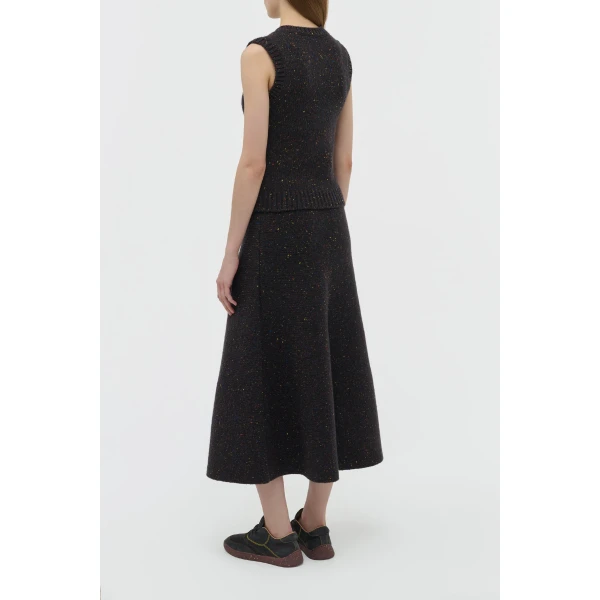 Charcoal Multi knit