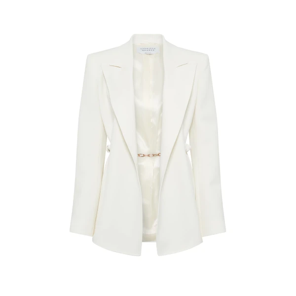 sustainable luxury blazer