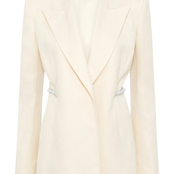 sustainable luxury blazer