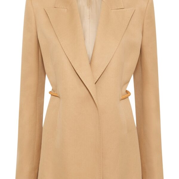 sustainable luxury blazer