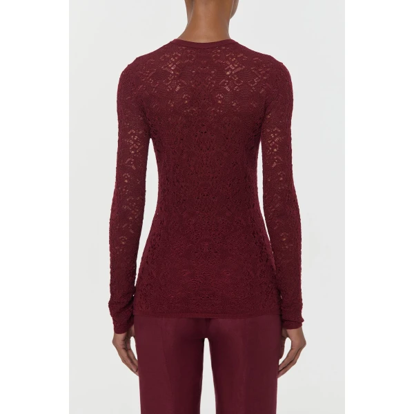 Bordeaux knit