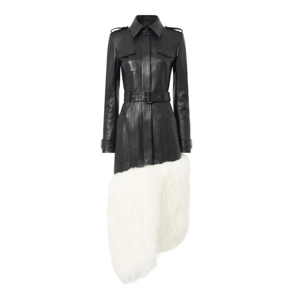 sustainable luxury coat