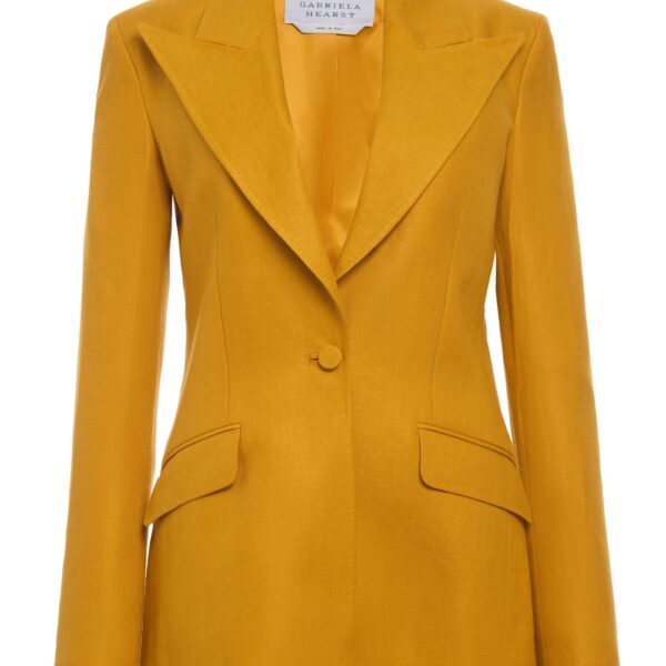 sustainable luxury blazer