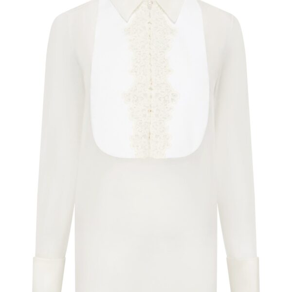 sustainable luxury blouse