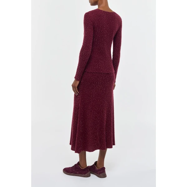 Bordeaux knit