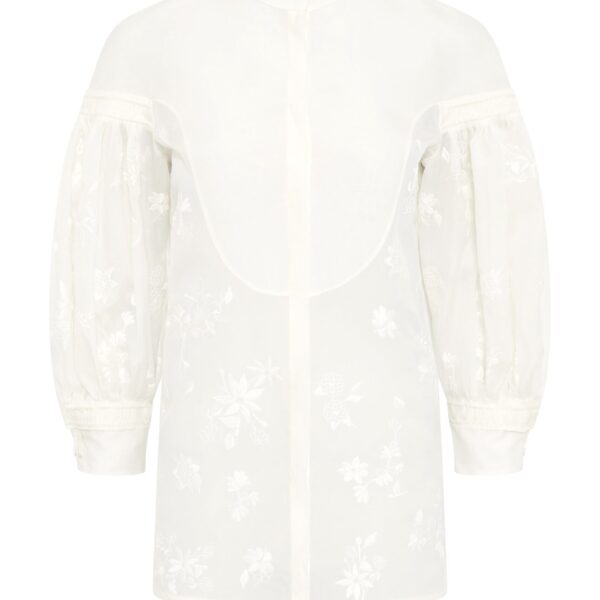 sustainable luxury blouse