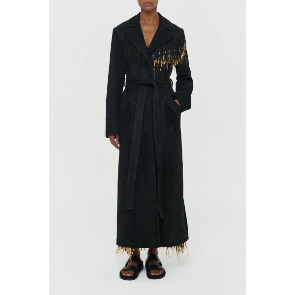Black coat