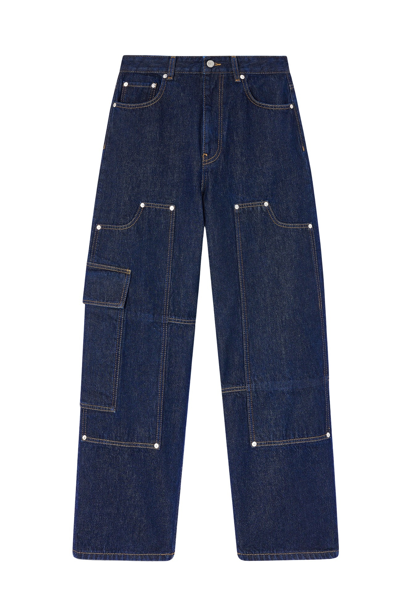 Ganni Audri Jeans in Dark Rinse Denim