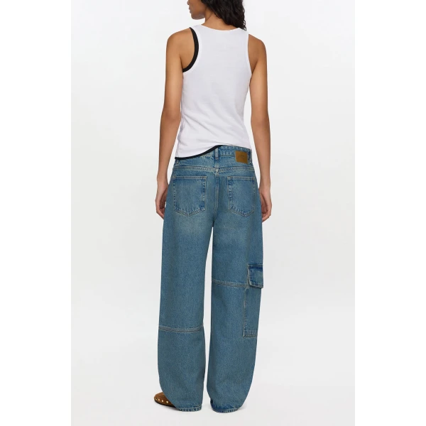 Audri Jeans in Tint Rigid Denim