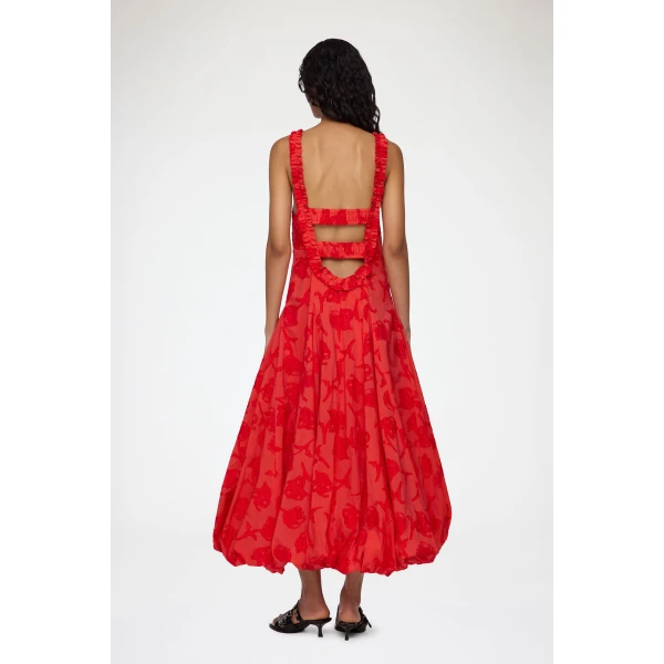 Dress in Red Fil Coupe