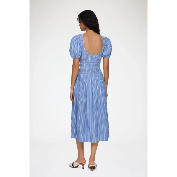Dress in Striped Cotton
