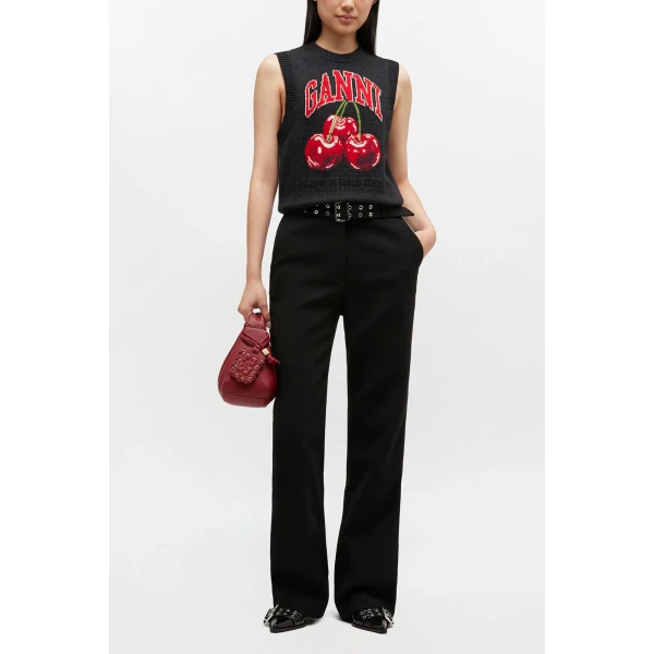 Graphic Wool Vest