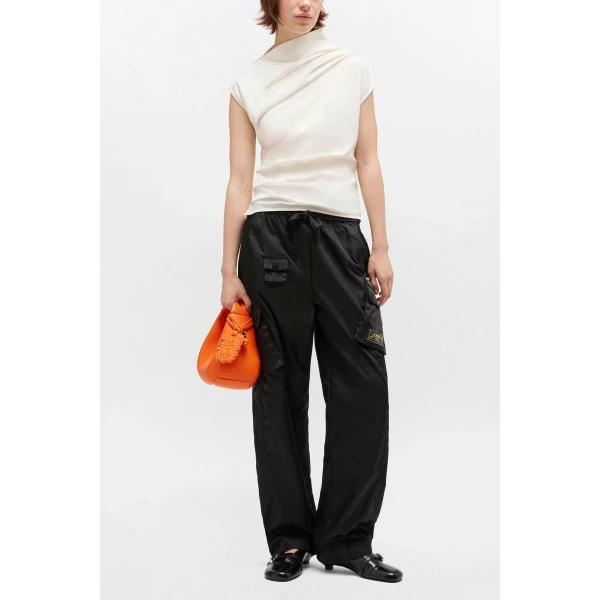 Ivory Ruched Top