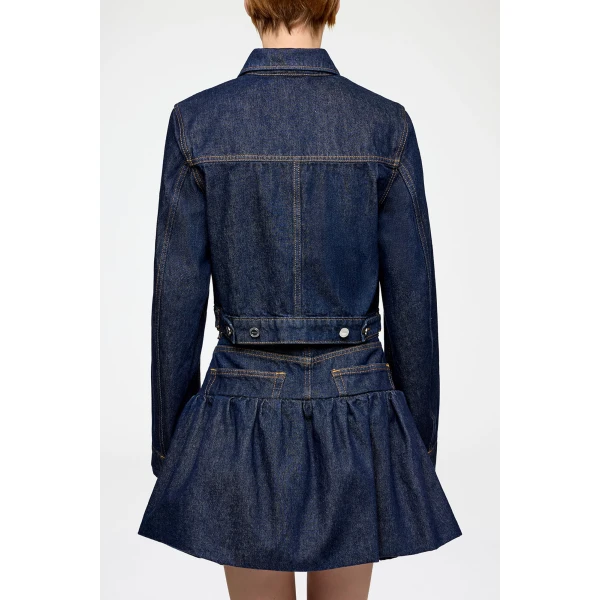 Jacket in Rinse Denim