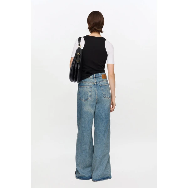 Lari Jeans in Tint Rigid Denim