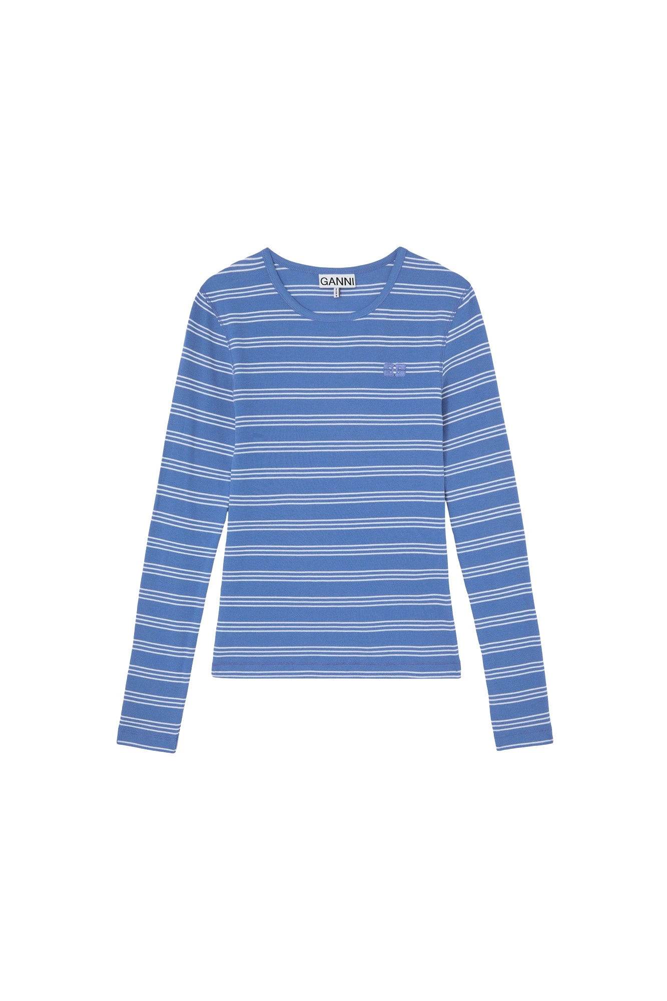 Ganni-Long-sleeve-Top-with-Stripes-180557_nobg Ganni