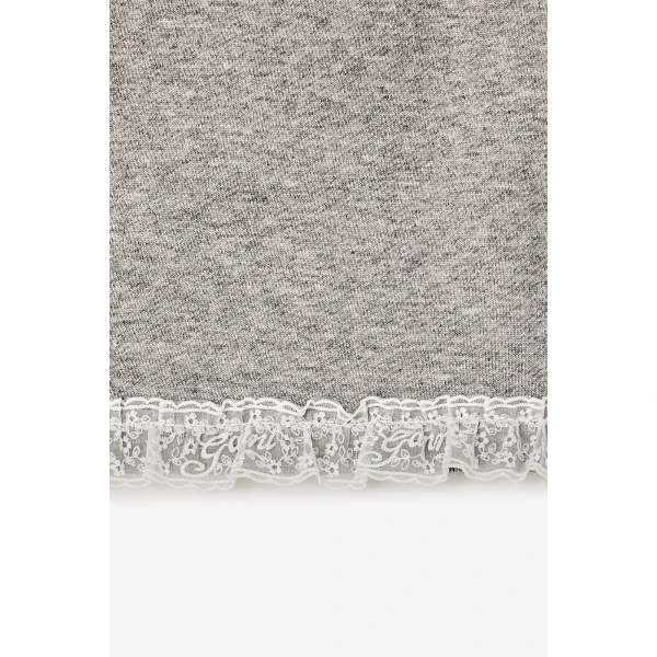 Grey pair of shorts
