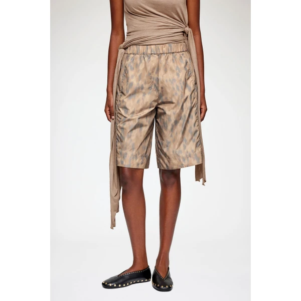 Shorts in Printed Nylon