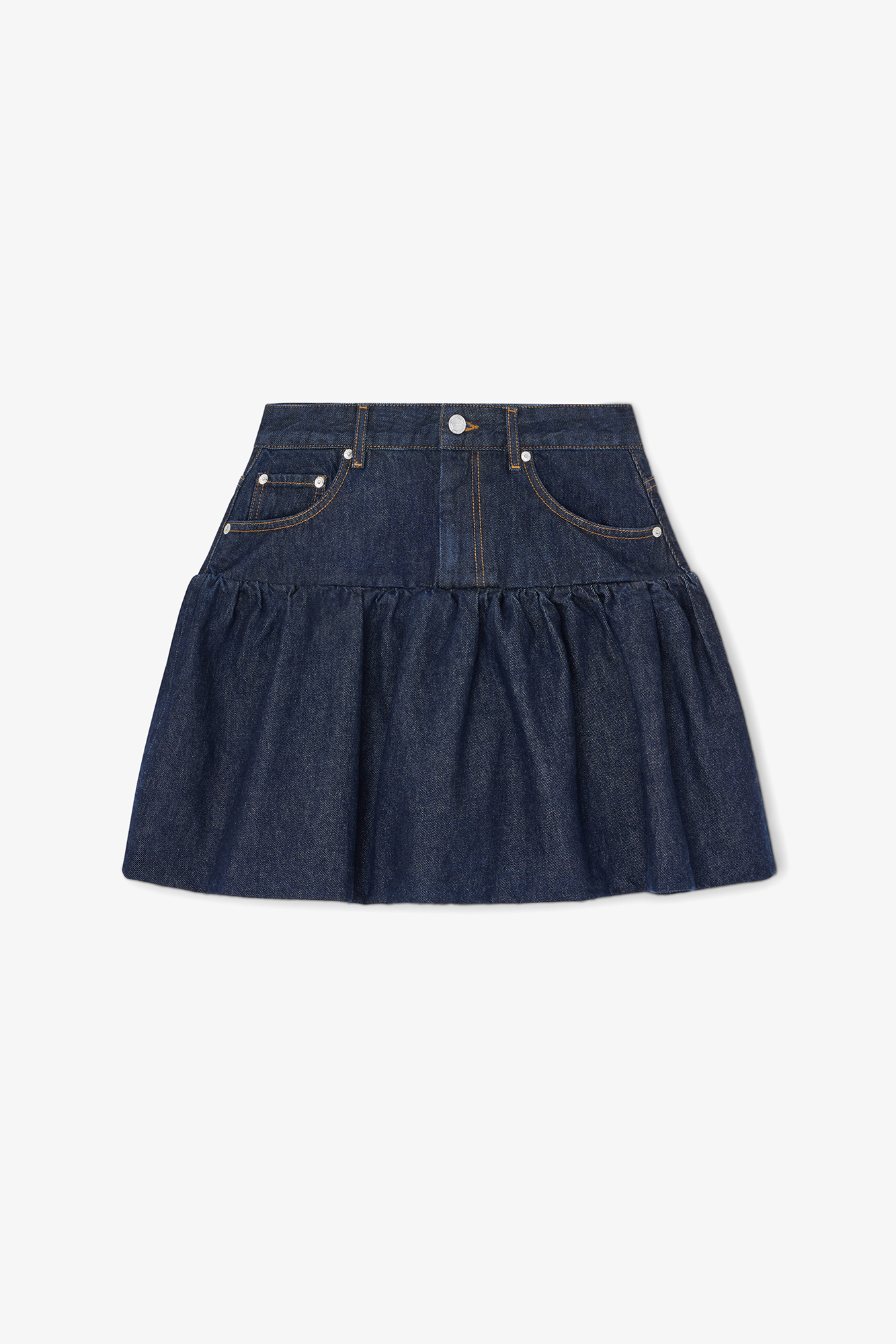 GanniSkirt in Rinse Denim Ganni