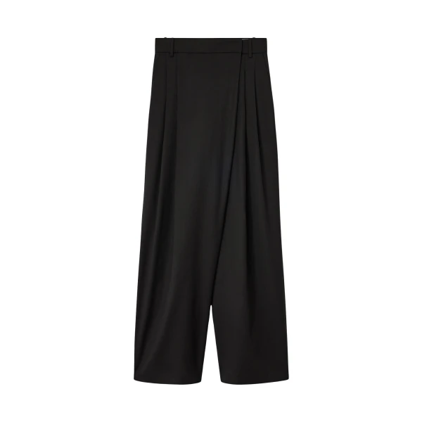 Trousers in Black Cross-over