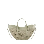 Polène Cyme Mini in Laurel Cyme Mini in Laurel - Mini Bags - Parisian Luxury Leather Bag at Coveti