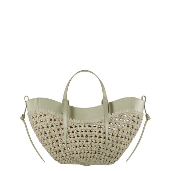 Polène Cyme Mini in Laurel Cyme Mini in Laurel - Mini Bags - Parisian Luxury Leather Bag at Coveti