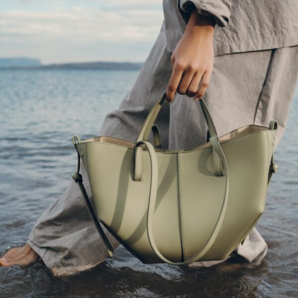 Polène Cyme Mini in Linden Cyme Mini in Linden - Mini Bags - Parisian Luxury Leather Bag at Coveti