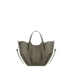 Polène Cyme Mini in Smoky Green Cyme Mini in Smoky Green - Mini Bags - Parisian Luxury Leather Bag at Coveti