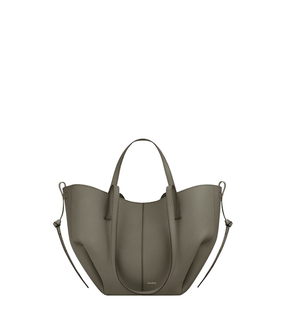 Polène Cyme Mini in Smoky Green Cyme Mini in Smoky Green - Mini Bags - Parisian Luxury Leather Bag at Coveti