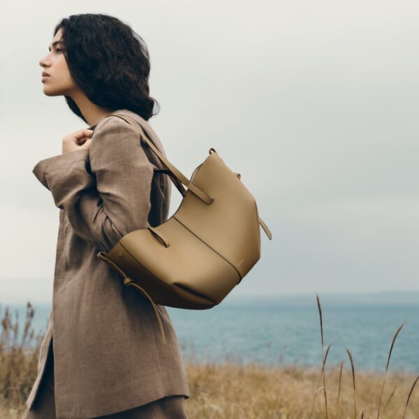 Polène Cyme Mini in Smoky Olive Cyme Mini in Smoky Olive - Mini Bags - Parisian Luxury Leather Bag at Coveti
