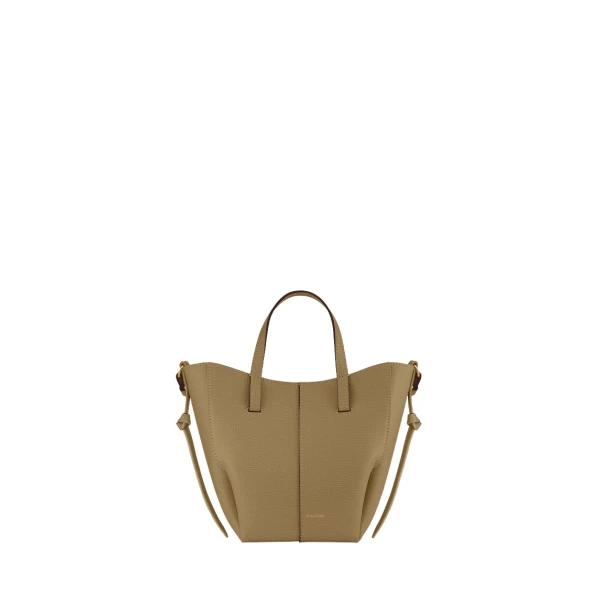 Polene Cyme Tote Nano in Smoky Olive Bag